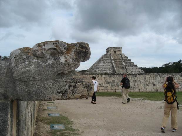 Chichén Itzá - view from Main Ball Court