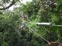 Zip line in Mayan Village