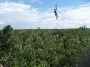 Chikin-Ha zipline over jungle