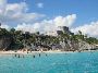 Tulum Ruins view from sea