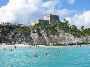 Tulum Ruins view from sea